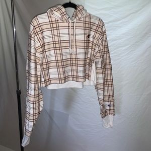 Cropped champion hoodie